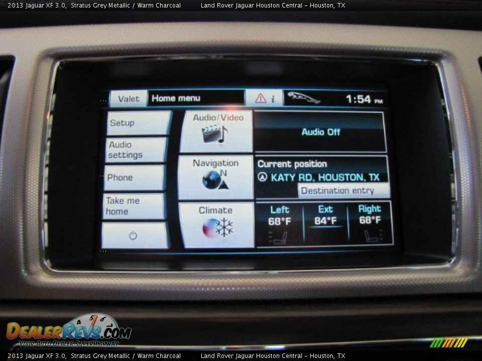 2013 Jaguar XF 3.0 Stratus Grey Metallic / Warm Charcoal Photo #19