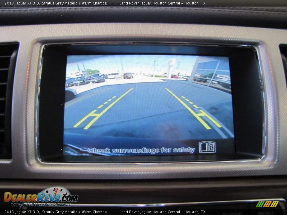 2013 Jaguar XF 3.0 Stratus Grey Metallic / Warm Charcoal Photo #21