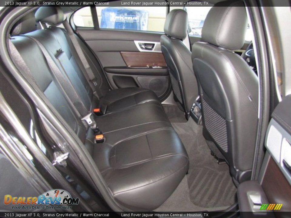 Rear Seat of 2013 Jaguar XF 3.0 Photo #27
