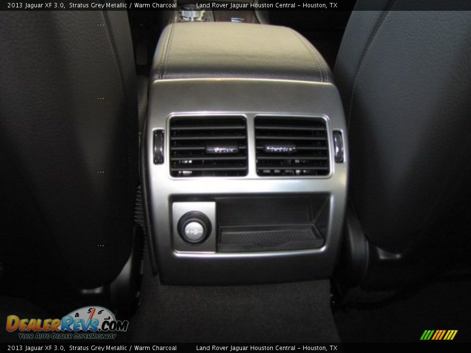 2013 Jaguar XF 3.0 Stratus Grey Metallic / Warm Charcoal Photo #31