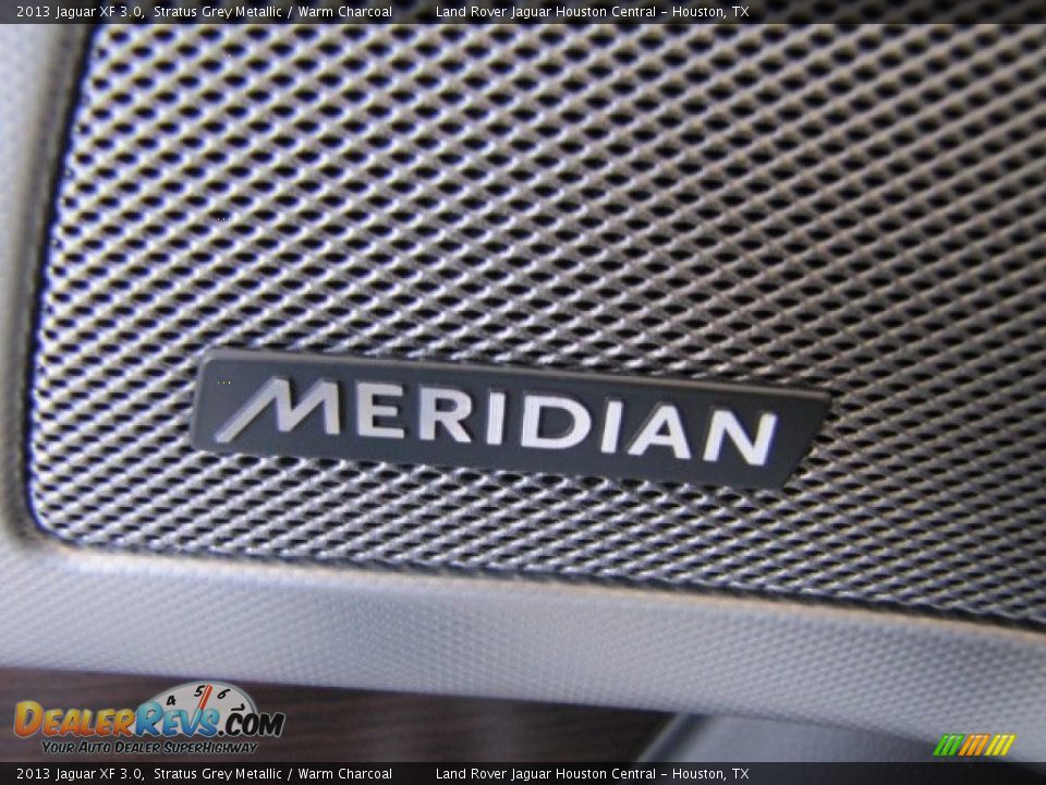 2013 Jaguar XF 3.0 Stratus Grey Metallic / Warm Charcoal Photo #35