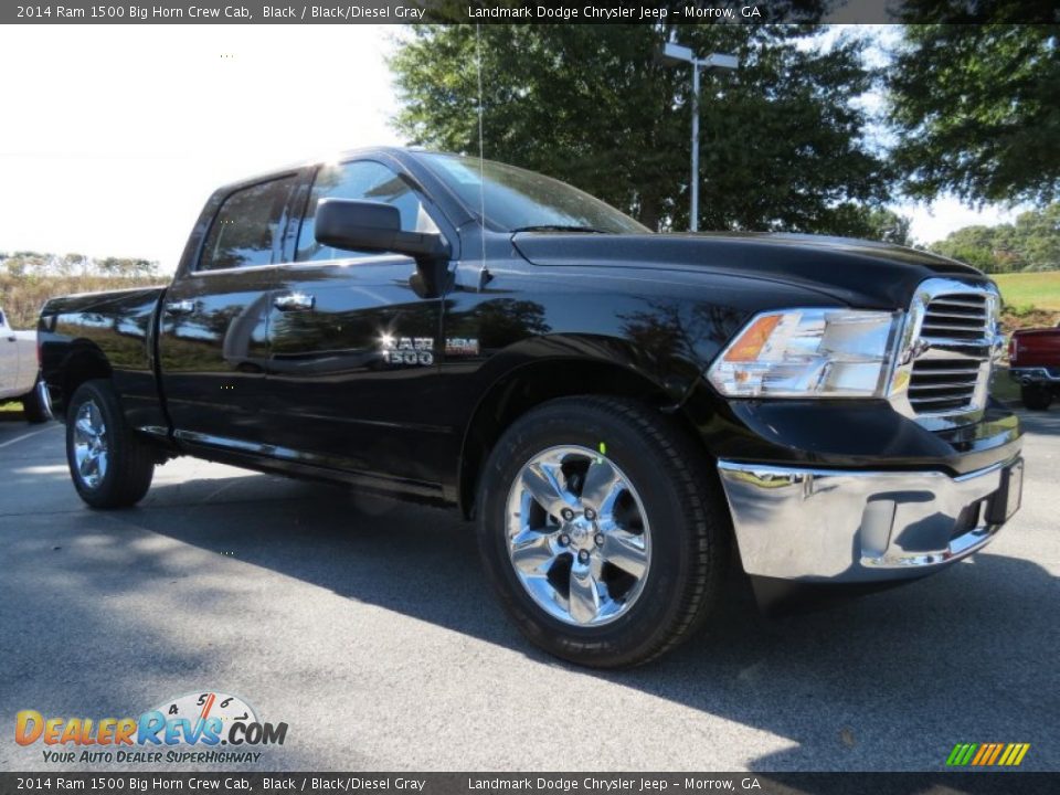 Front 3/4 View of 2014 Ram 1500 Big Horn Crew Cab Photo #4