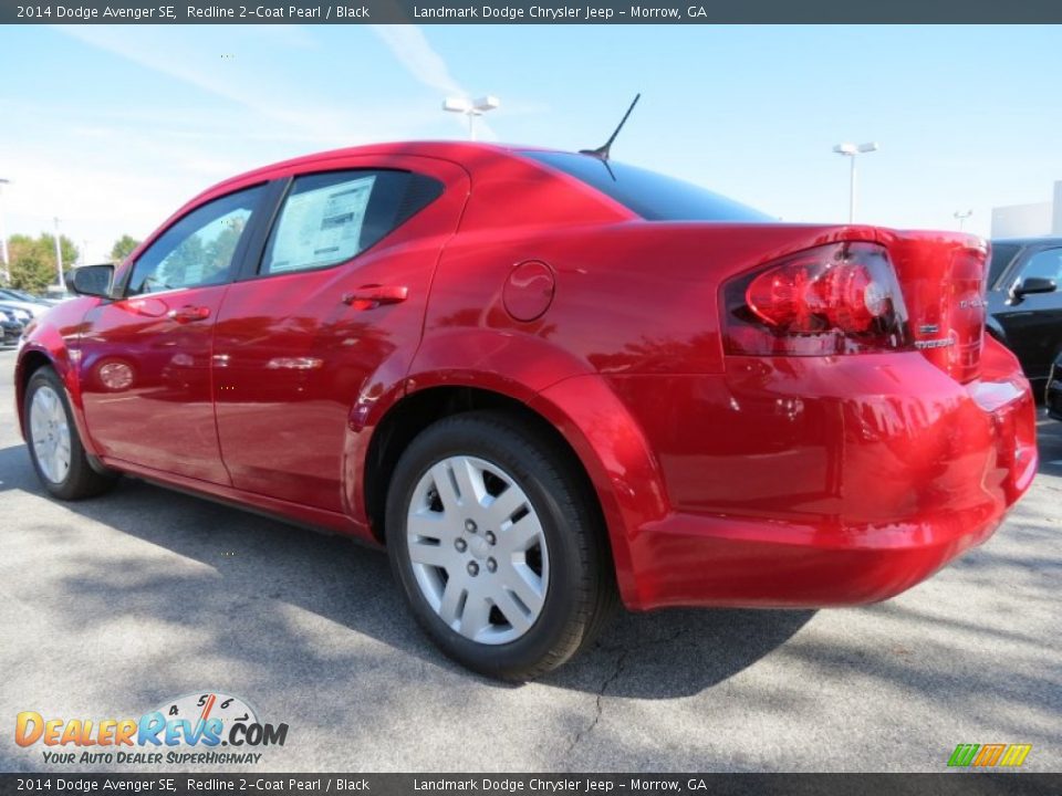 2014 Dodge Avenger SE Redline 2-Coat Pearl / Black Photo #2