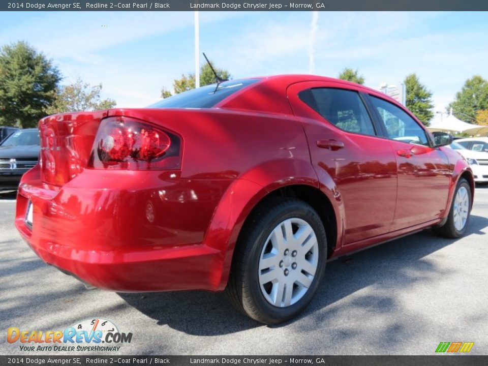 2014 Dodge Avenger SE Redline 2-Coat Pearl / Black Photo #3