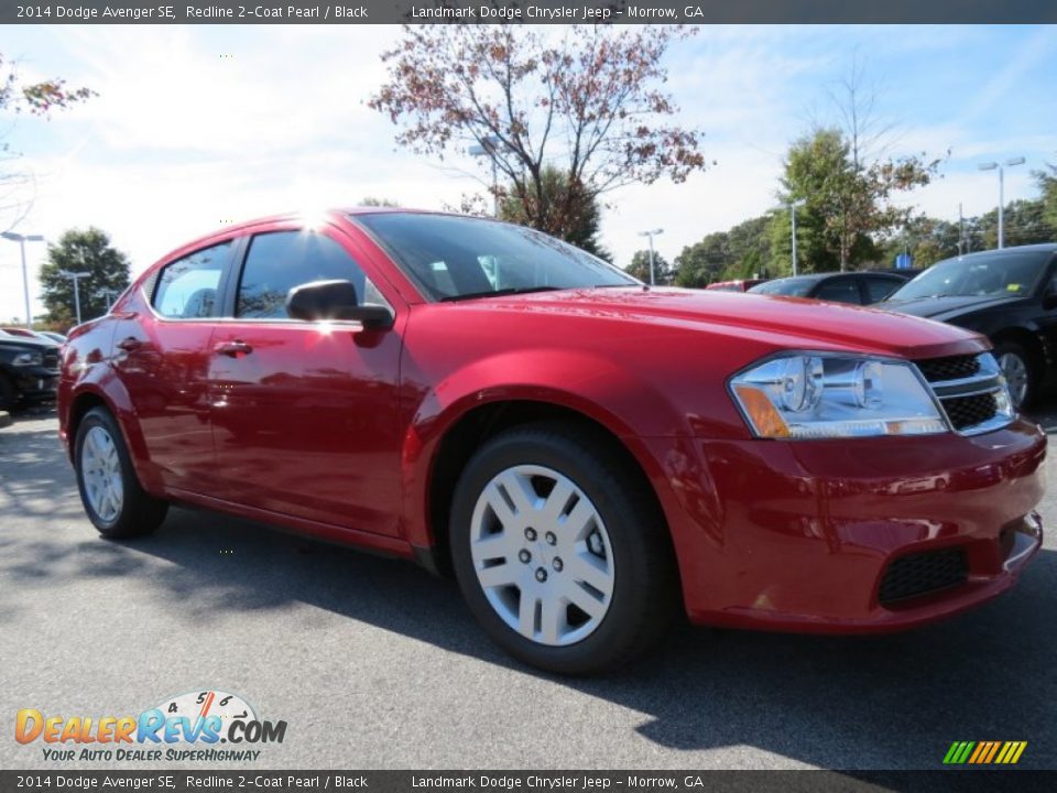 2014 Dodge Avenger SE Redline 2-Coat Pearl / Black Photo #4