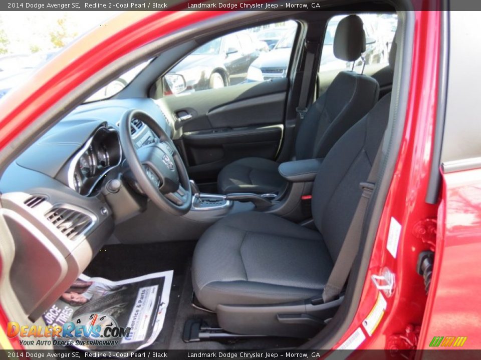 2014 Dodge Avenger SE Redline 2-Coat Pearl / Black Photo #6
