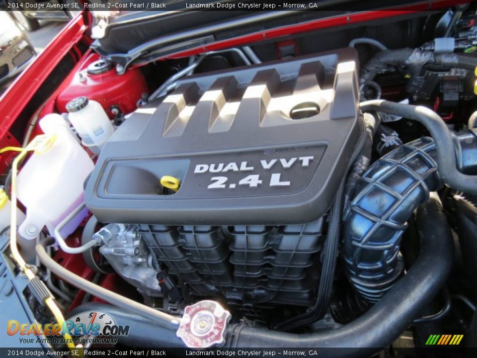 2014 Dodge Avenger SE Redline 2-Coat Pearl / Black Photo #9