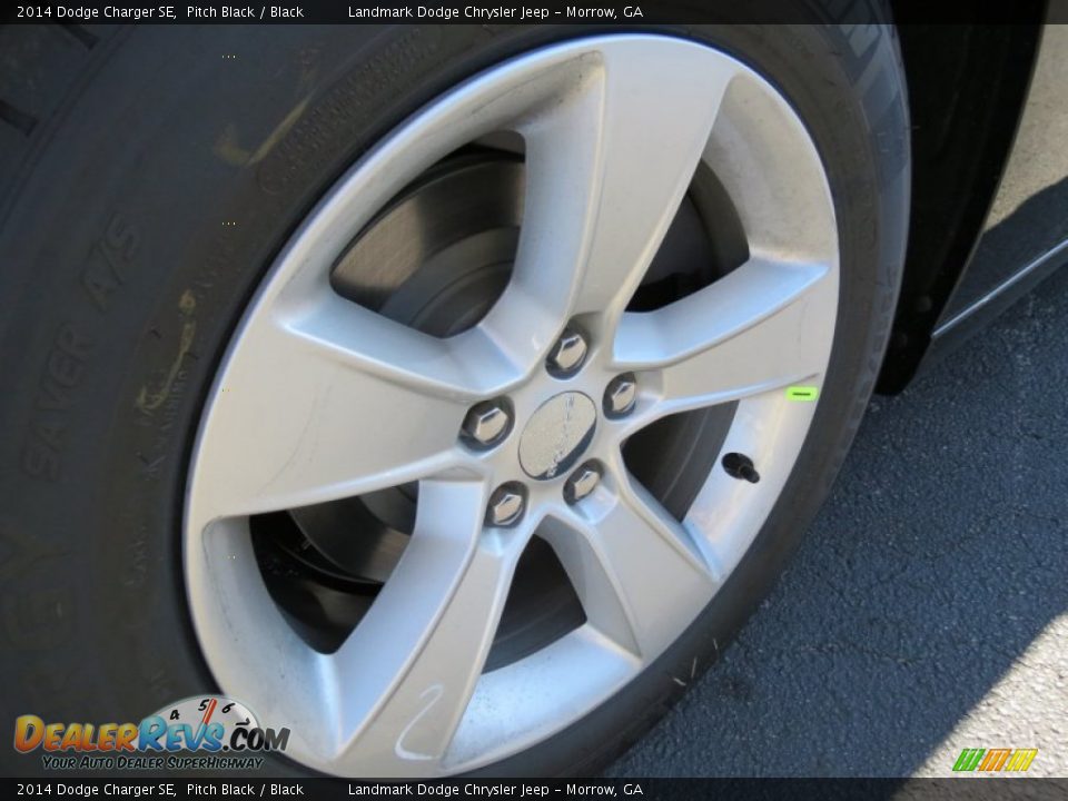 2014 Dodge Charger SE Pitch Black / Black Photo #5