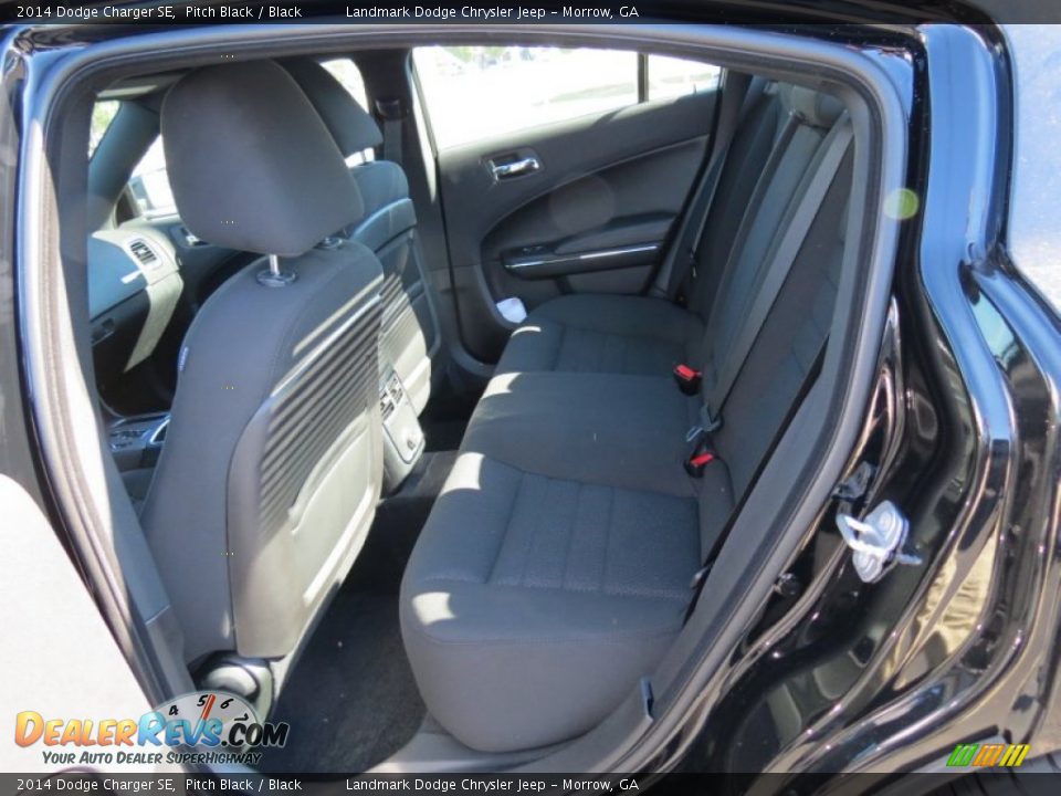 2014 Dodge Charger SE Pitch Black / Black Photo #7
