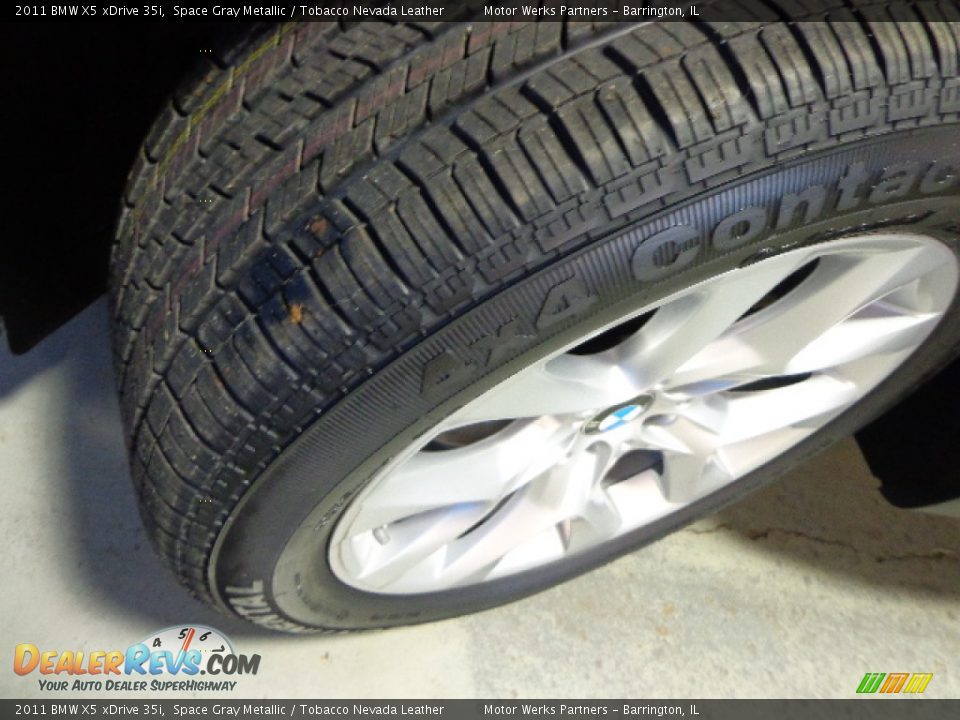 2011 BMW X5 xDrive 35i Space Gray Metallic / Tobacco Nevada Leather Photo #5
