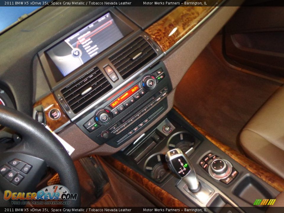 2011 BMW X5 xDrive 35i Space Gray Metallic / Tobacco Nevada Leather Photo #32