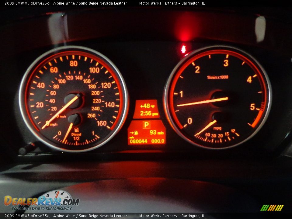2009 BMW X5 xDrive35d Alpine White / Sand Beige Nevada Leather Photo #23