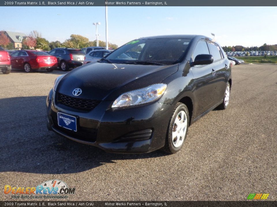 2009 Toyota Matrix 1.8 Black Sand Mica / Ash Gray Photo #1