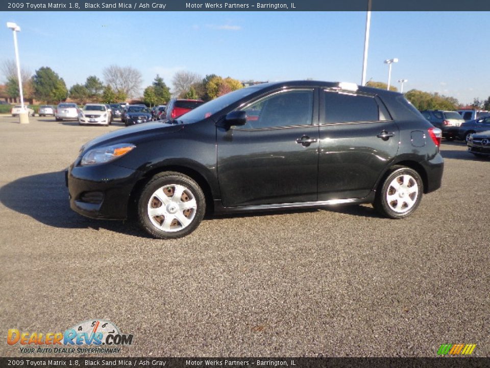 2009 Toyota Matrix 1.8 Black Sand Mica / Ash Gray Photo #2