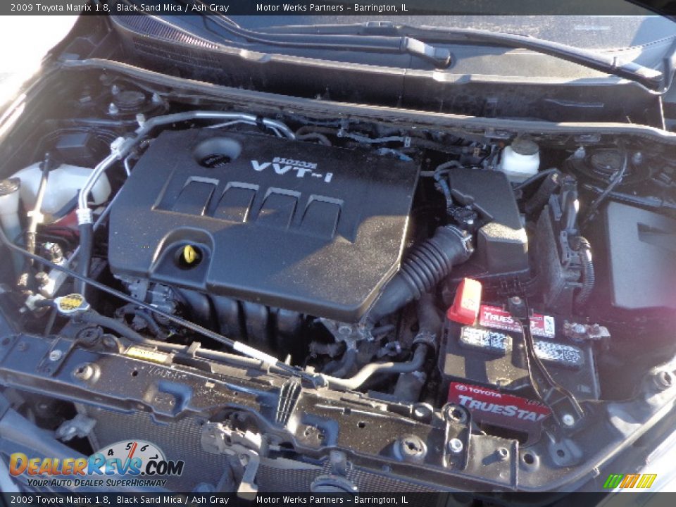 2009 Toyota Matrix 1.8 Black Sand Mica / Ash Gray Photo #8