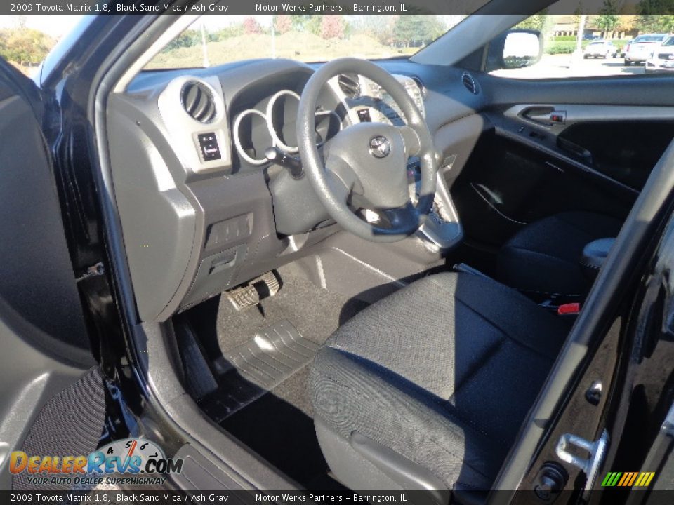 2009 Toyota Matrix 1.8 Black Sand Mica / Ash Gray Photo #13