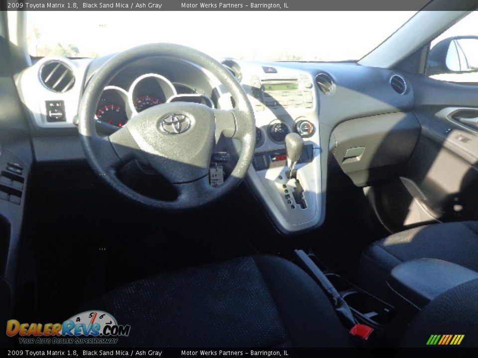 2009 Toyota Matrix 1.8 Black Sand Mica / Ash Gray Photo #14