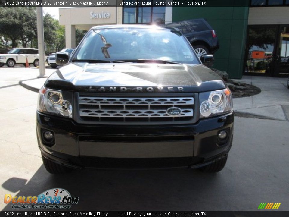 2012 Land Rover LR2 3.2 Santorini Black Metallic / Ebony Photo #6