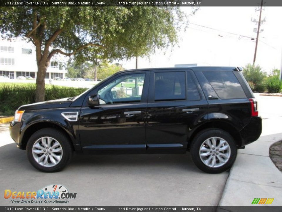 2012 Land Rover LR2 3.2 Santorini Black Metallic / Ebony Photo #7