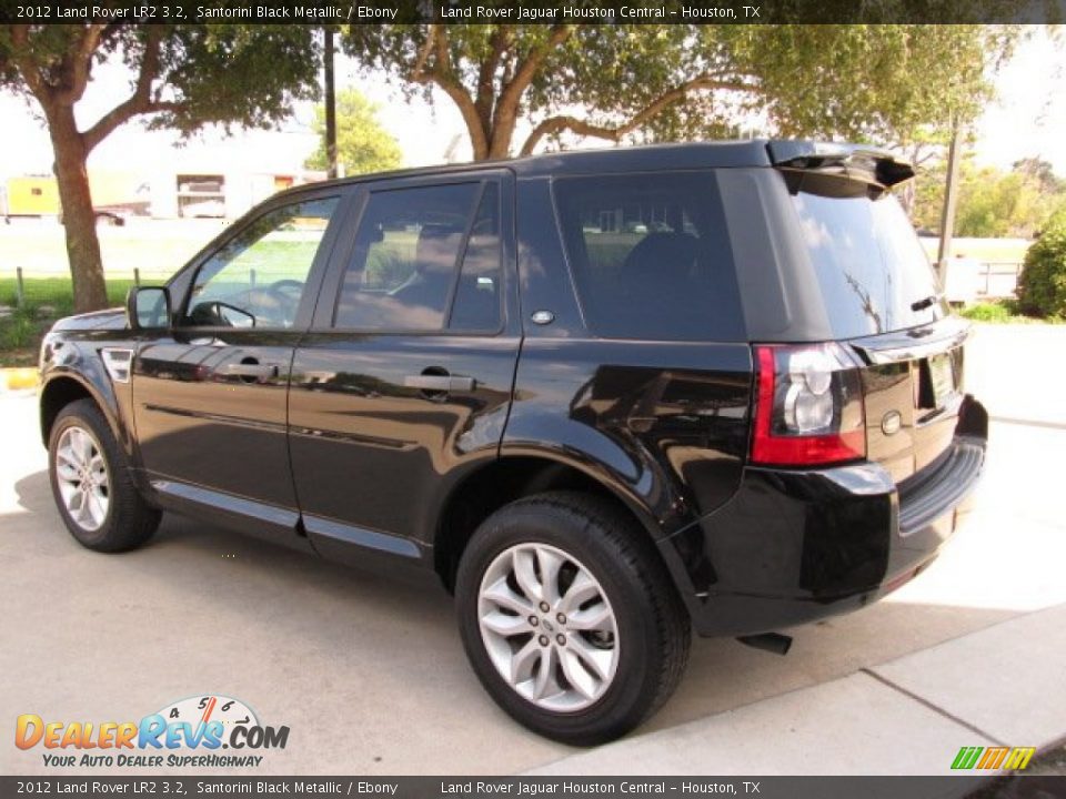 2012 Land Rover LR2 3.2 Santorini Black Metallic / Ebony Photo #8