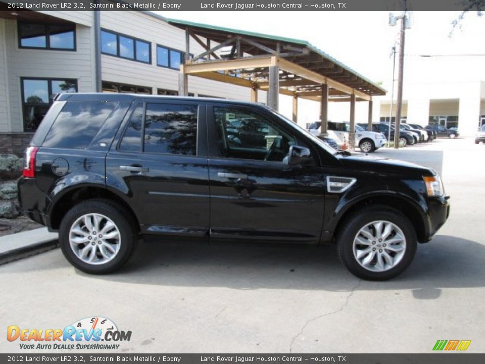 2012 Land Rover LR2 3.2 Santorini Black Metallic / Ebony Photo #12