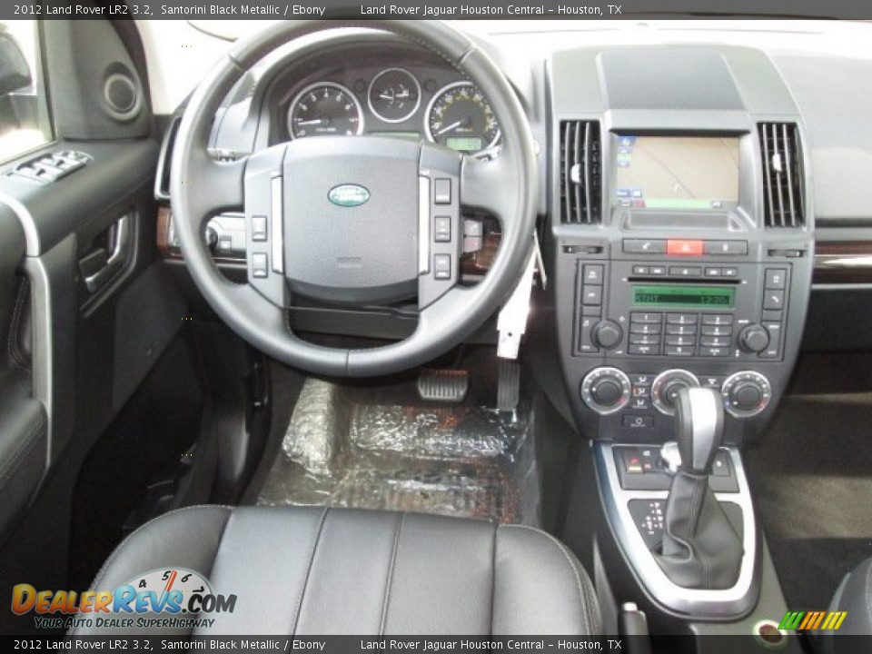 2012 Land Rover LR2 3.2 Santorini Black Metallic / Ebony Photo #13
