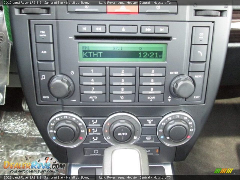 2012 Land Rover LR2 3.2 Santorini Black Metallic / Ebony Photo #16