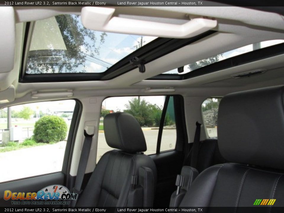 2012 Land Rover LR2 3.2 Santorini Black Metallic / Ebony Photo #17