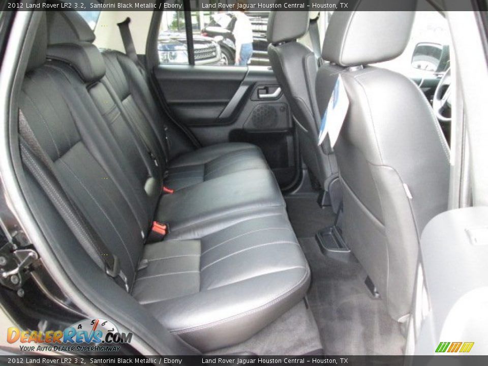 2012 Land Rover LR2 3.2 Santorini Black Metallic / Ebony Photo #18