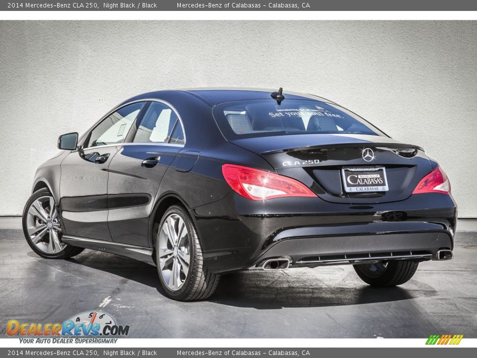 2014 Mercedes-Benz CLA 250 Night Black / Black Photo #2