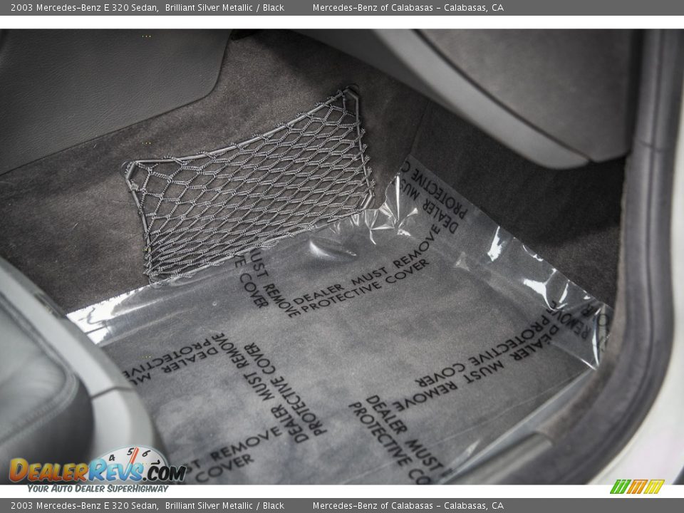 2003 Mercedes-Benz E 320 Sedan Brilliant Silver Metallic / Black Photo #21