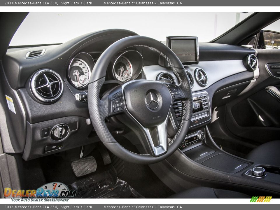 2014 Mercedes-Benz CLA 250 Night Black / Black Photo #5