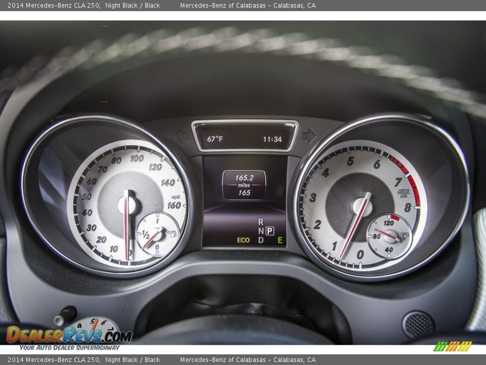 2014 Mercedes-Benz CLA 250 Night Black / Black Photo #6