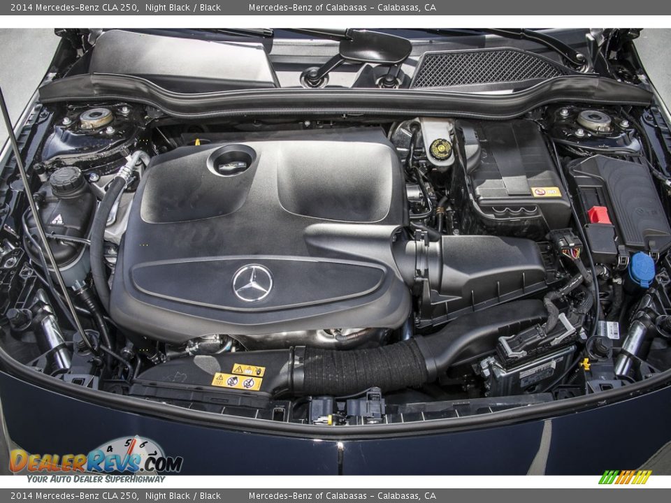 2014 Mercedes-Benz CLA 250 Night Black / Black Photo #9