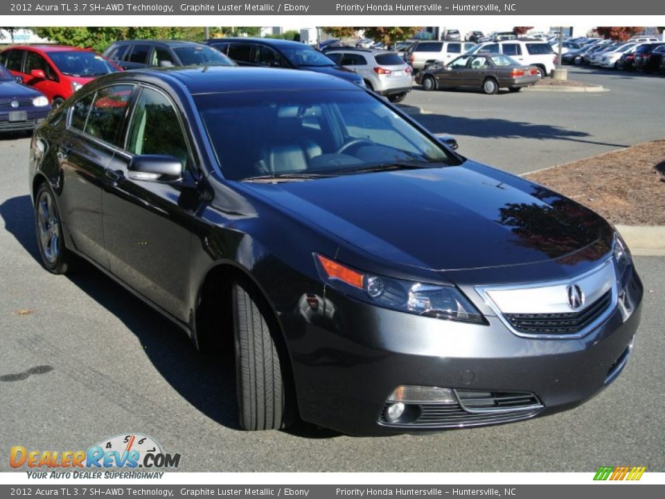 2012 Acura TL 3.7 SH-AWD Technology Graphite Luster Metallic / Ebony Photo #2