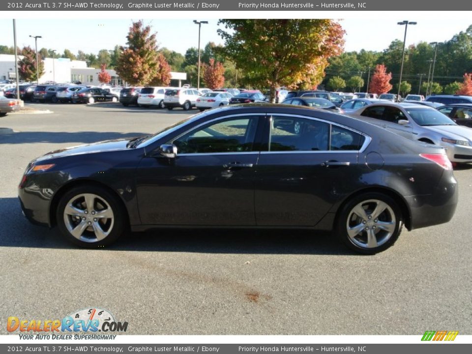 2012 Acura TL 3.7 SH-AWD Technology Graphite Luster Metallic / Ebony Photo #3
