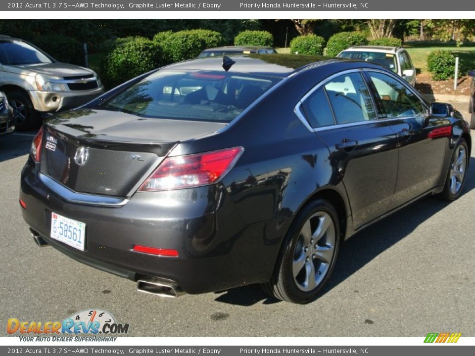 2012 Acura TL 3.7 SH-AWD Technology Graphite Luster Metallic / Ebony Photo #5