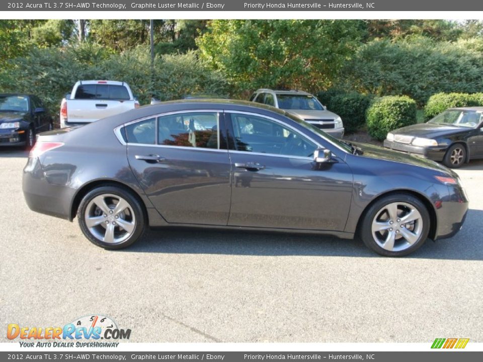 2012 Acura TL 3.7 SH-AWD Technology Graphite Luster Metallic / Ebony Photo #6