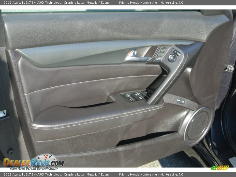 2012 Acura TL 3.7 SH-AWD Technology Graphite Luster Metallic / Ebony Photo #10