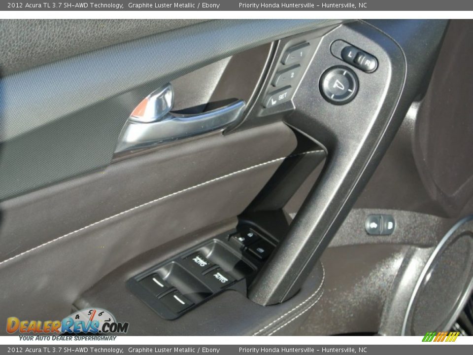 2012 Acura TL 3.7 SH-AWD Technology Graphite Luster Metallic / Ebony Photo #11