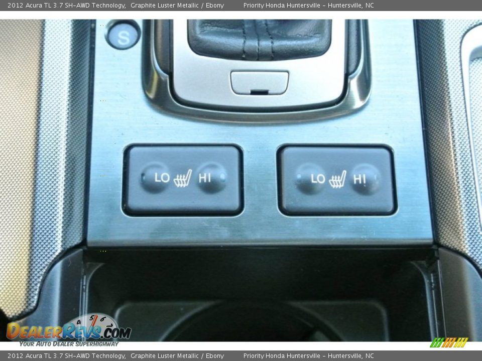 2012 Acura TL 3.7 SH-AWD Technology Graphite Luster Metallic / Ebony Photo #14