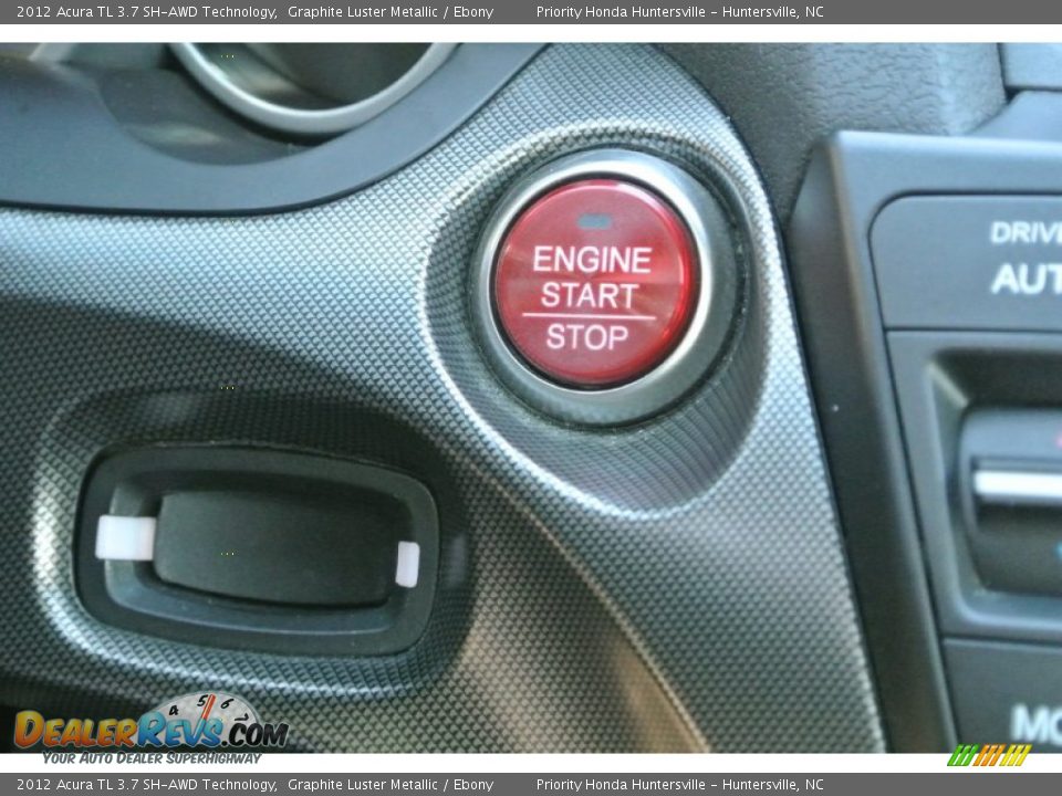 2012 Acura TL 3.7 SH-AWD Technology Graphite Luster Metallic / Ebony Photo #16