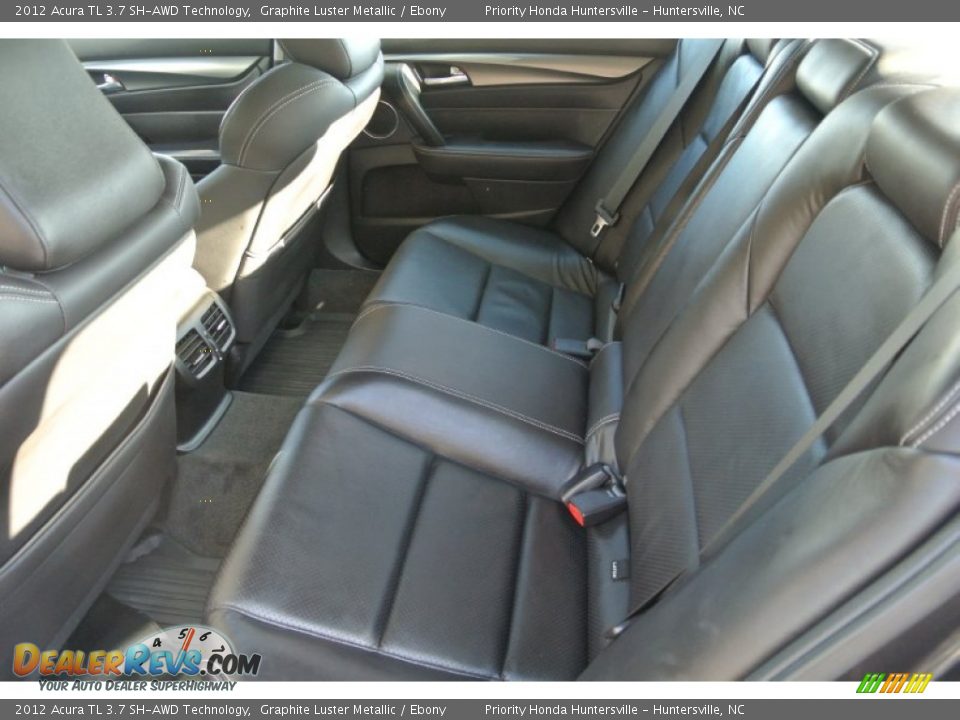 2012 Acura TL 3.7 SH-AWD Technology Graphite Luster Metallic / Ebony Photo #19