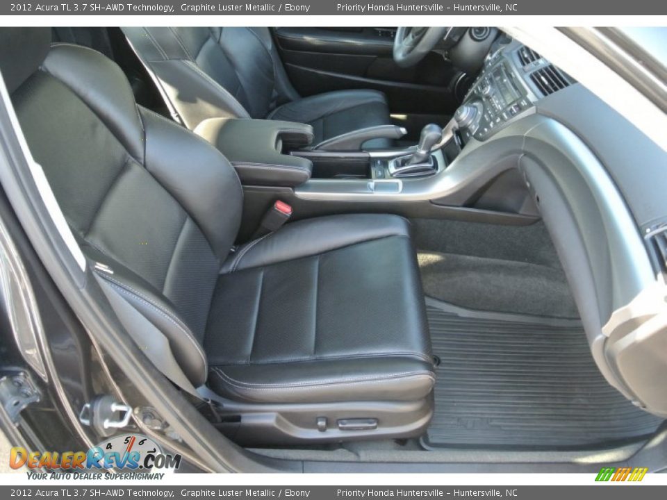 2012 Acura TL 3.7 SH-AWD Technology Graphite Luster Metallic / Ebony Photo #21