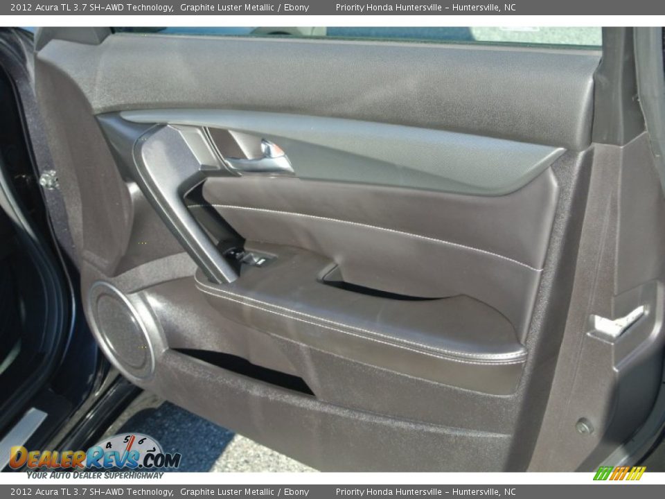 2012 Acura TL 3.7 SH-AWD Technology Graphite Luster Metallic / Ebony Photo #22