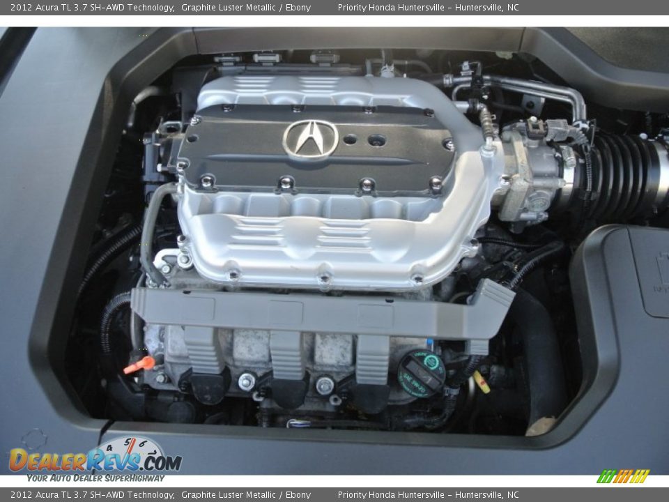 2012 Acura TL 3.7 SH-AWD Technology Graphite Luster Metallic / Ebony Photo #24