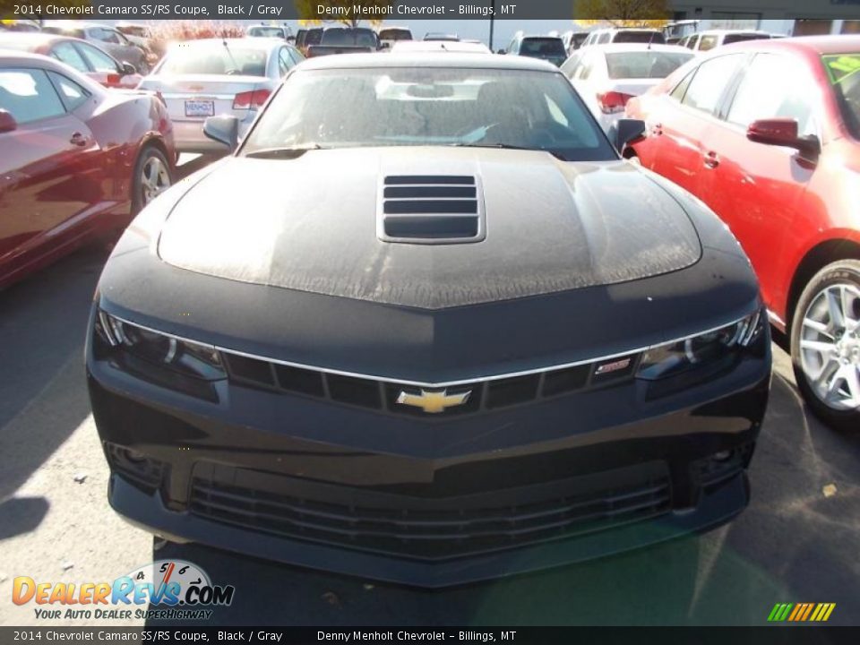 2014 Chevrolet Camaro SS/RS Coupe Black / Gray Photo #6