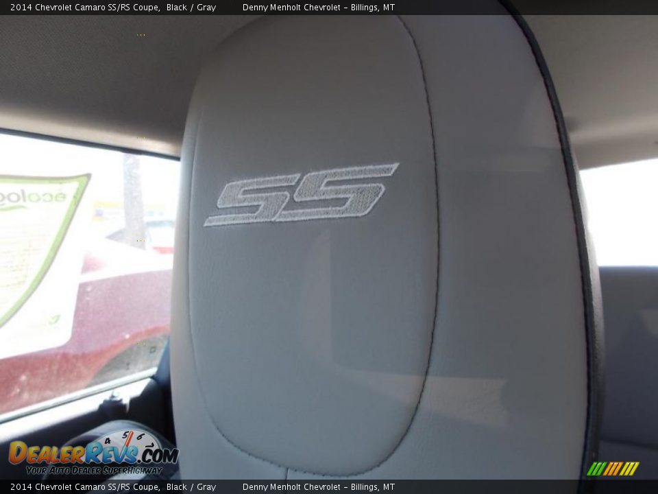 2014 Chevrolet Camaro SS/RS Coupe Black / Gray Photo #15