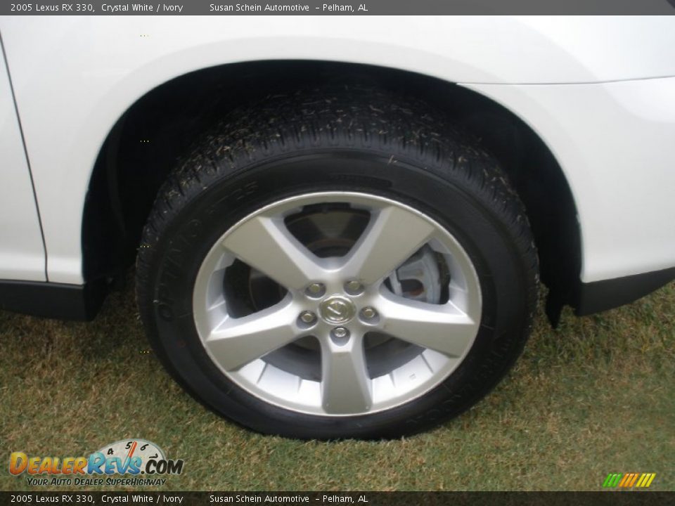 2005 Lexus RX 330 Crystal White / Ivory Photo #7