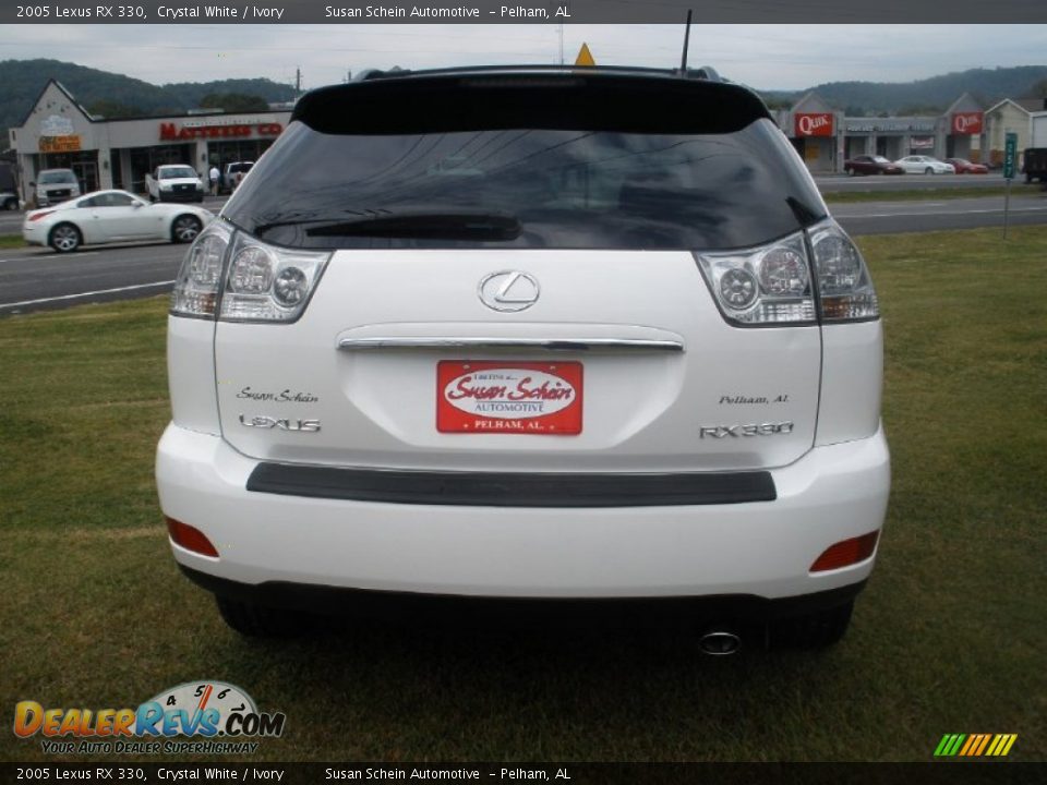 2005 Lexus RX 330 Crystal White / Ivory Photo #8